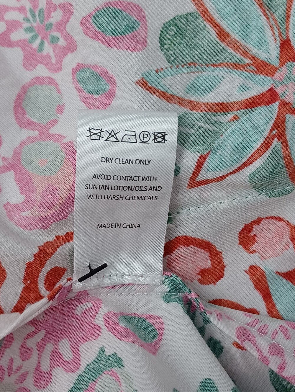 Saloni Zoey Floral Midi Dress Size 6 Cotton Sleeveless Pockets Button Front - Picture 16 of 16